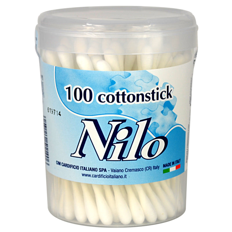 NILO COTTON STICK BIODEGRADABILE 100 PZ COTTON FIOC
