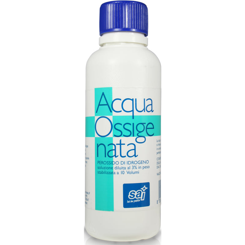 ACQUA OSSIGENATA 10 VOLUMI DISINFETTANTE SAI 250 ML
