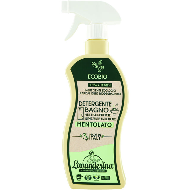 LAVANDERINA ECOBIO DETERGENTE BAGNO MENTOLATO TRIGGER 650 ML
