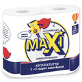 Asciugatutto Maxi 2 rotoli 2 veli 95 strappi