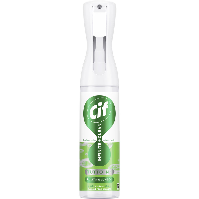 CIF INFINITE+CLEAN LIME e FIORI BIANCHI 280 ML
