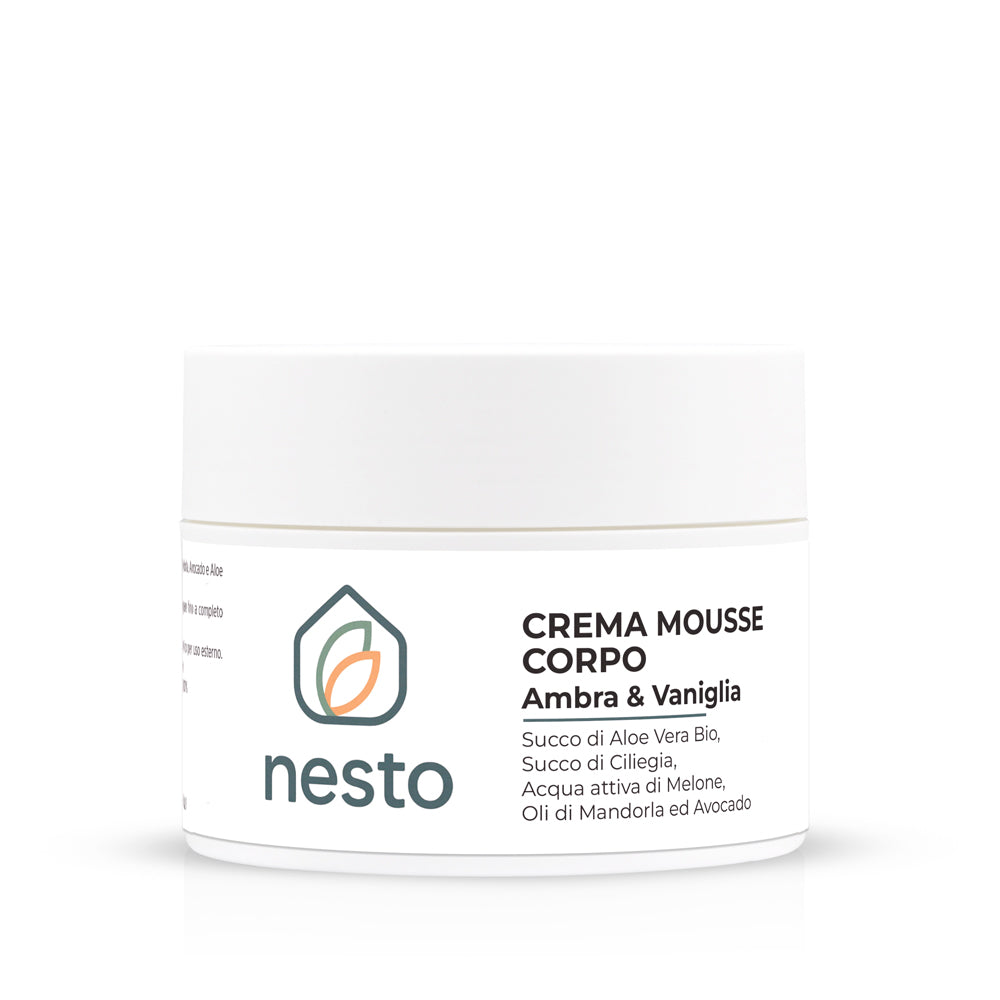 Crema Mousse Corpo - Ambra & Vaniglia