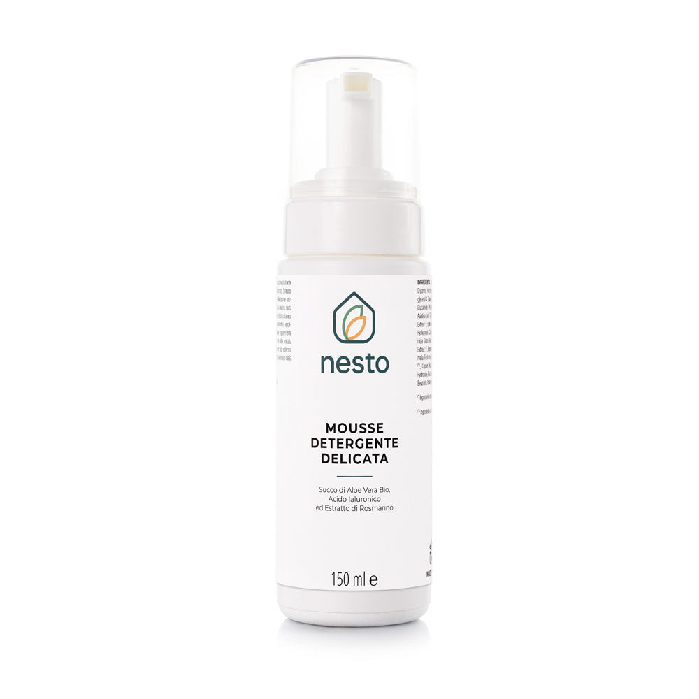Mousse Detergente Idratante Viso